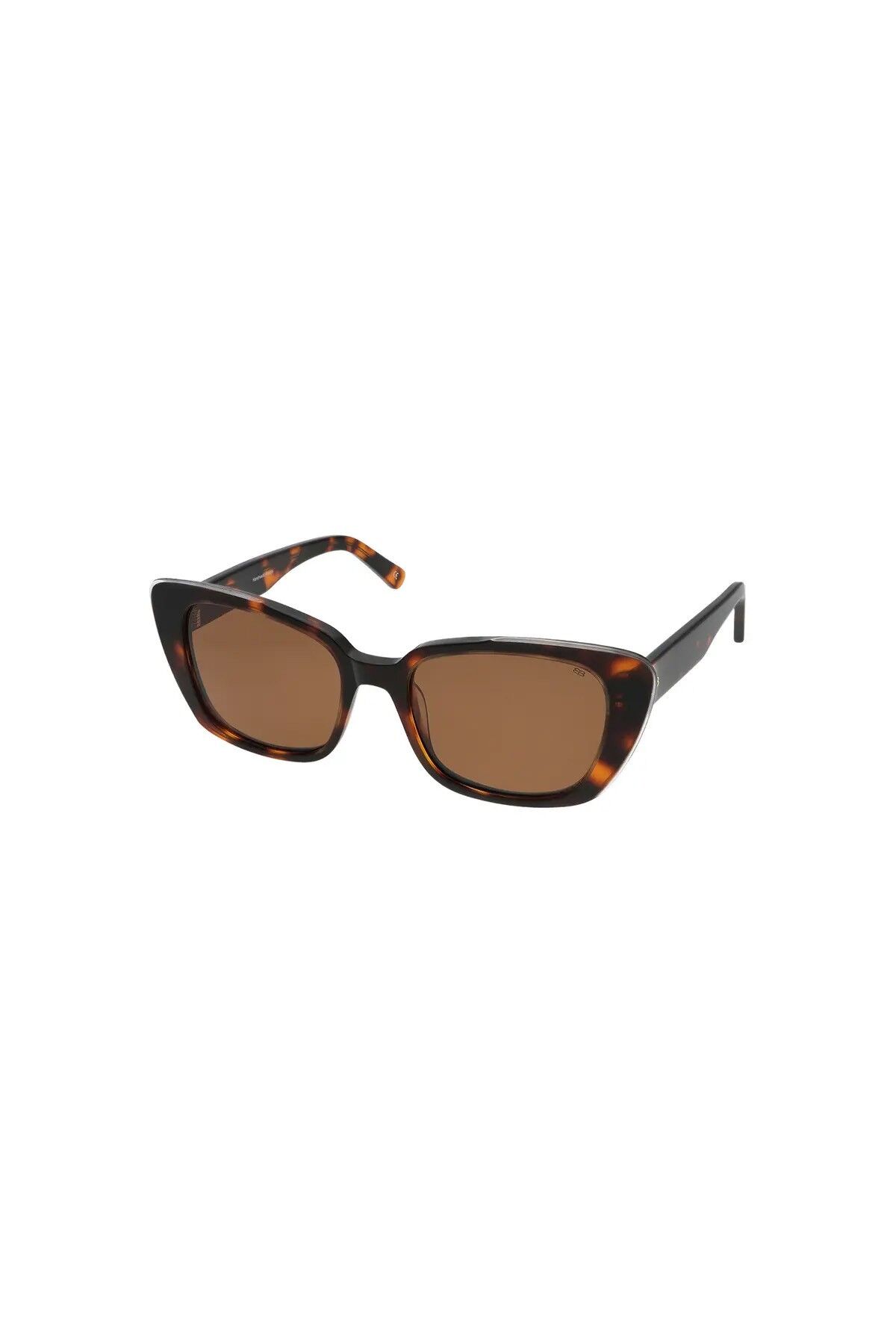 Belmond Kadın Güneş Gözlüğü Kahverengi Leopar 52 mm TAC Polarize UV400
