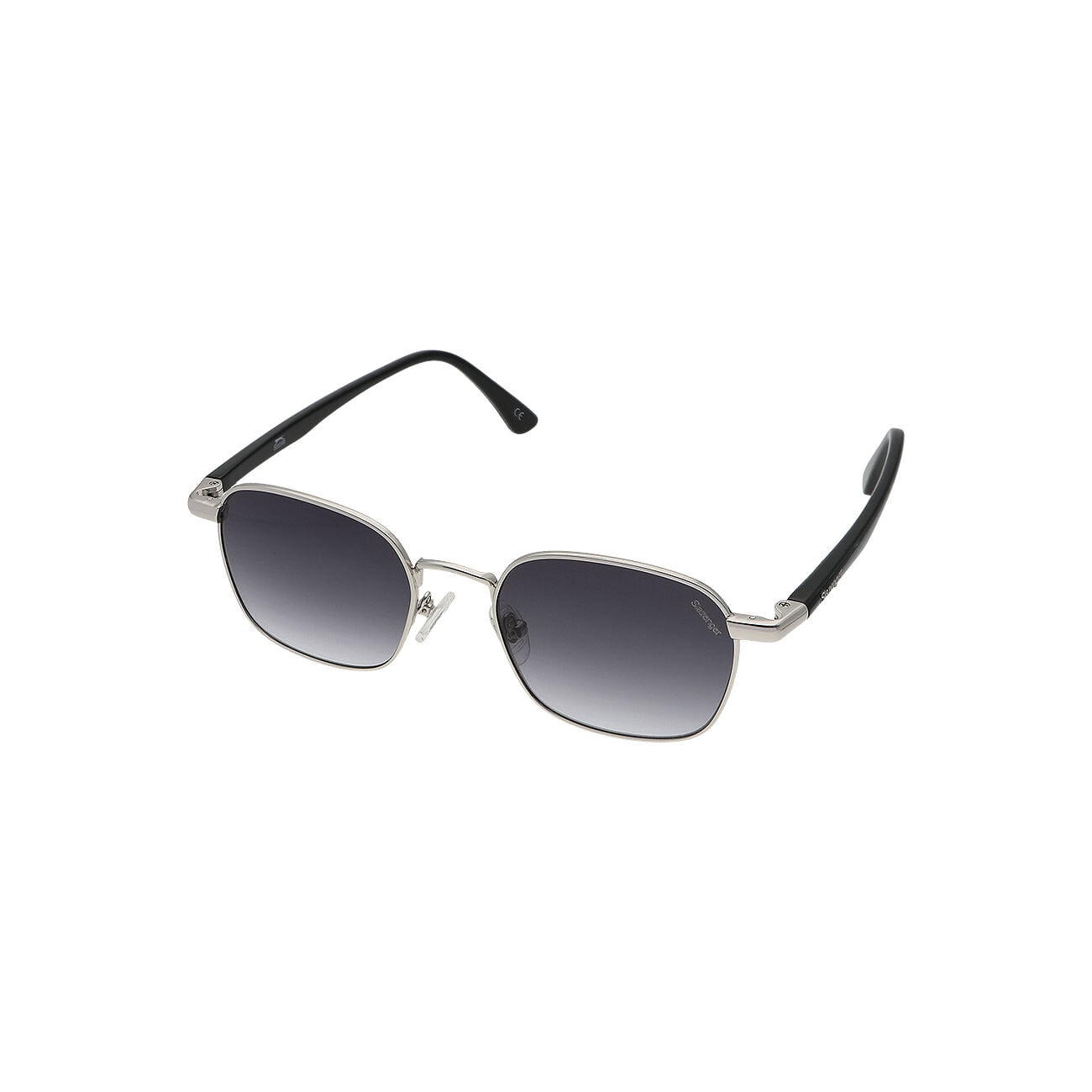 Slazenger Unisex Güneş Gözlüğü Gri Metal Füme 50 mm UV Filtreli