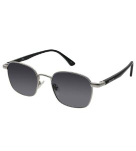 Slazenger Unisex Güneş Gözlüğü Gri Metal Füme 50 mm UV Filtreli