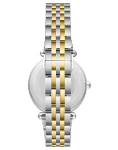 Beverly Hills Polo Club Kadın Kol Saati 32 MM Sedef Kadran Altın Gümüş Kordon 5 ATM Seramik Cam