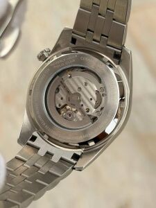 Beverly Hills Polo Club Erkek Kol Saati 42 MM Mavi Kadran Gümüş Kordon Otomatik Mekanizma 10 ATM Seramik Cam