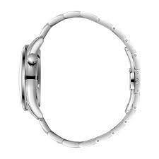 Beverly Hills Polo Club Erkek Kol Saati 42 MM Siyah Kadran Gümüş Kordon Otomatik Mekanizma 10 ATM Seramik Cam
